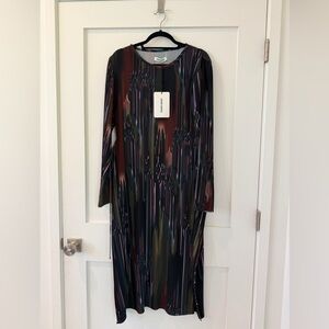 Henrik Vibskov Knight Plisse Long Sleeve Dress